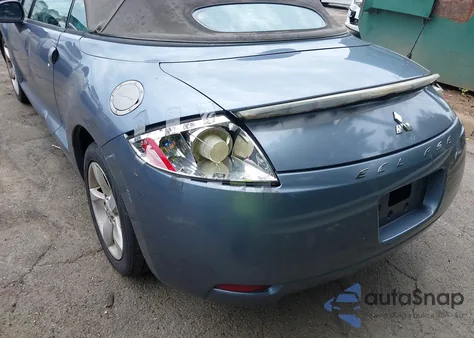 2007 Mitsubishi Eclipse Spyder Gs z USA, uszkodzony, nr VIN 4A3AL25F17E043194